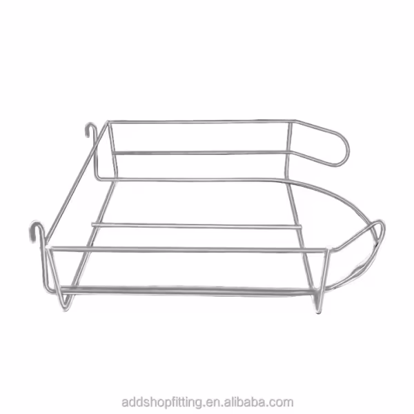 Metal Wire Shelves Gridwall Hat Display Rack for Baseball Hats Organizer - Image 2
