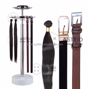 Astrid 162 CM Stainless Rotating Rack Display Stand Wig Hair Extension Display for Hair Salon