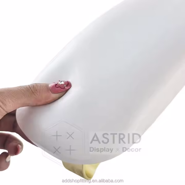 White U-Shaped Manicure Soft PU Leather Nail Art Hand Stand Holder Nail Hand Rest Pillow Cushion for Manicure Salon - Image 5
