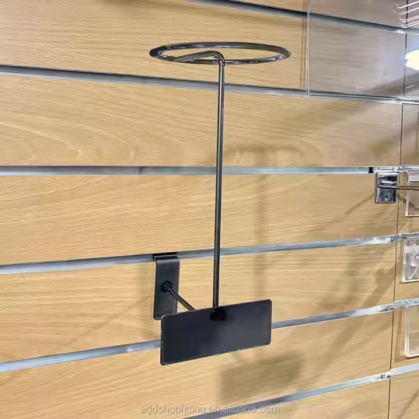 Metal Wire Slatwall Hat Holder for Shop Display - Image 4