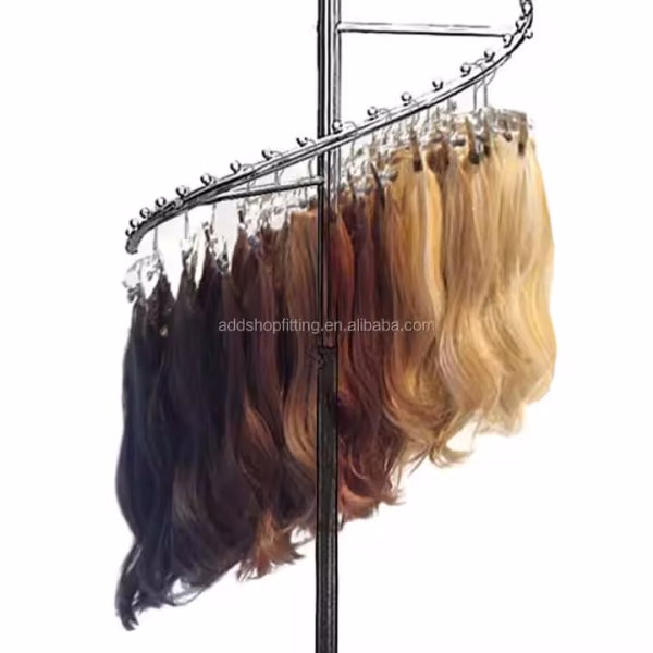 Hair Extensions Hanger for Retail Display - Image 2
