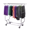 Rolling Collapsible Clothes Rack with Wheels - Image 2