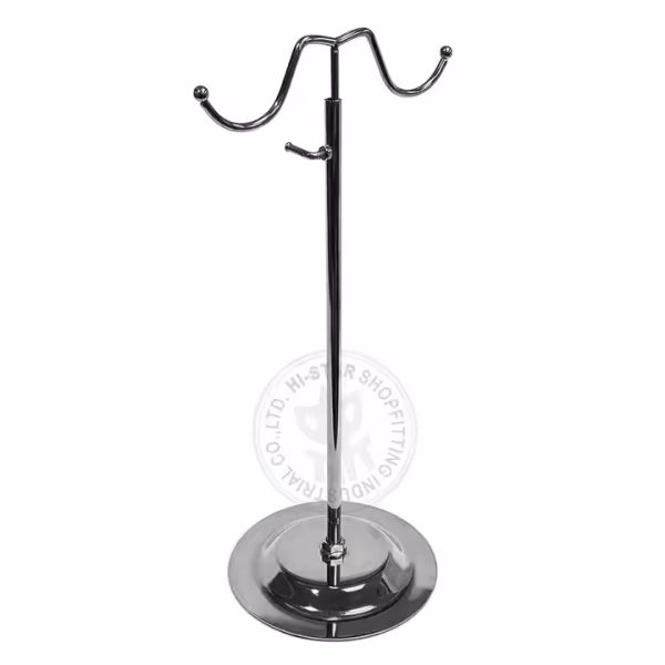 Durable Stainless Steel Custom logo Rack Purse Backpack Bag Handbag Display Stand for Shop Display - Image 6