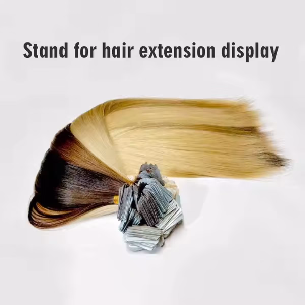 T Arm Metal Hair Extension Display Stand for Shop - Image 5