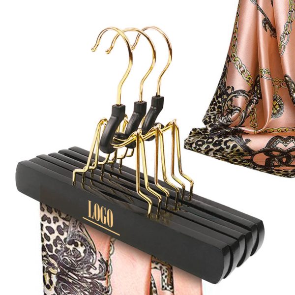 Astrid 23 CM Wooden Brand Custom logo Wig Hair Extensions Hanger for Display - Image 3