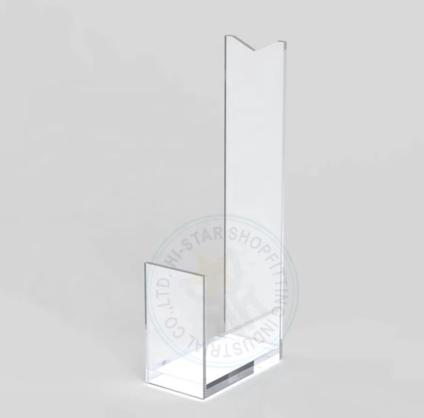 Acrylic Shoe Display Stand, High-End Transparent Shelf for Retail Stores - Image 3