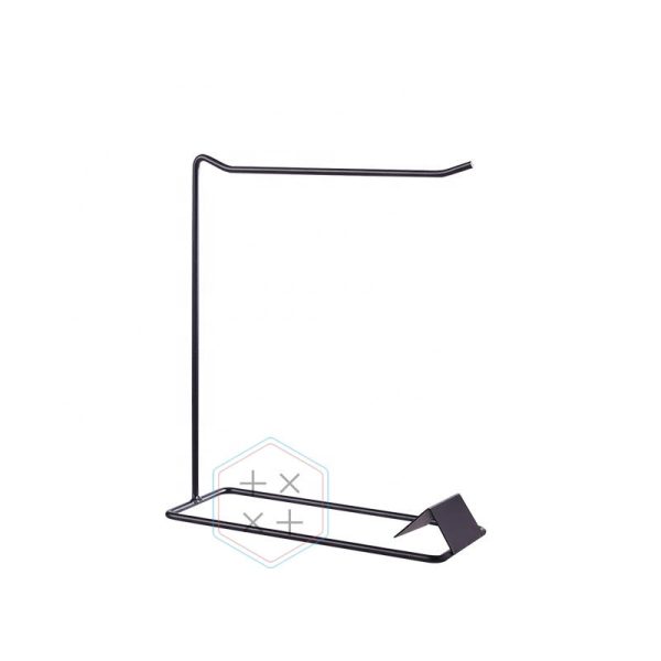 Jewelry Display Stand Organizer, 1-Tier Rose Gold Metal Rack for Necklace & Bracelet - Image 5