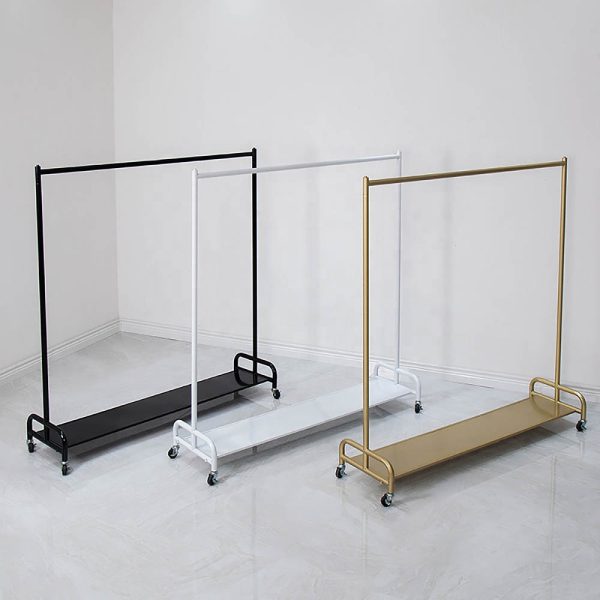 Garment Metal Movable Display Stand for Suits Wedding Dresses Gowns - Image 4