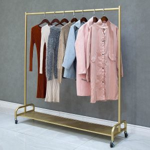 Garment Metal Movable Display Stand for Suits Wedding Dresses Gowns