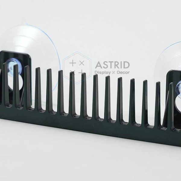 Wall-Mounted Wig Display Rack – ABS Holder for Hair Extensions with Custom Logo - Image 5