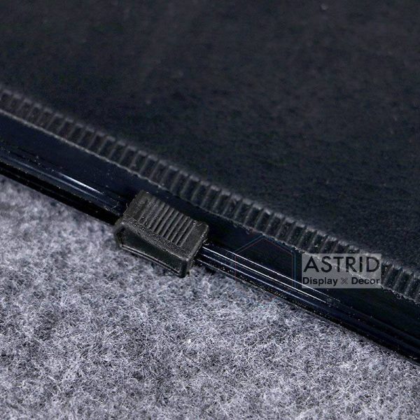 Custom Logo PVC Hair Extension Display Bag – 14x60cm Hanger Packaging for Wigs - Image 5