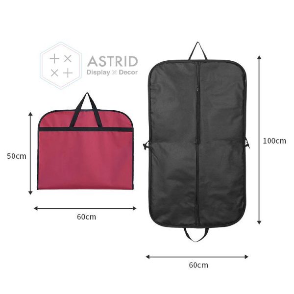60x100cm Oxford Garment Bag with Custom Logo, Suit Cover for Men’s & Women’s Clothing Stores - Image 3